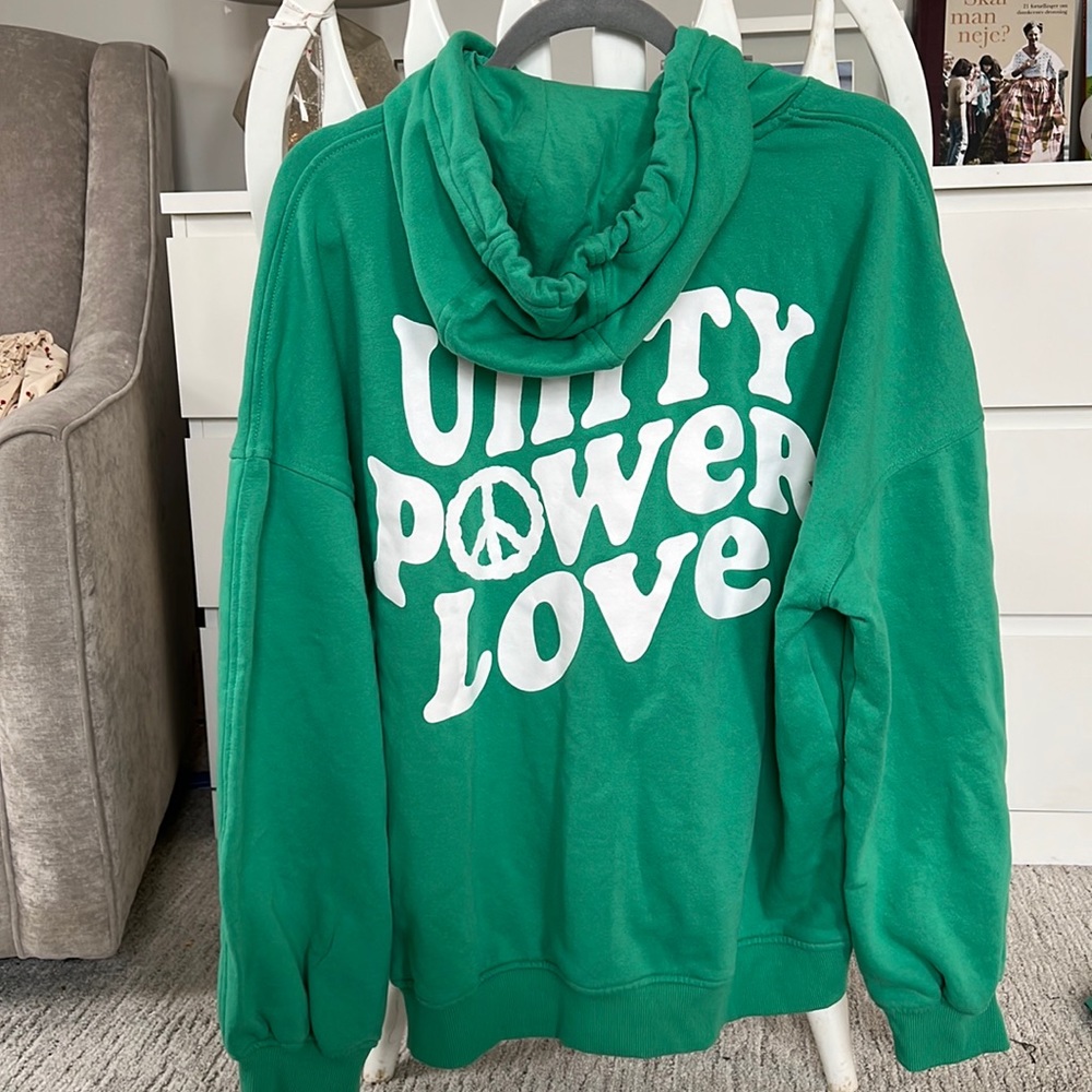 HM Green hoodie